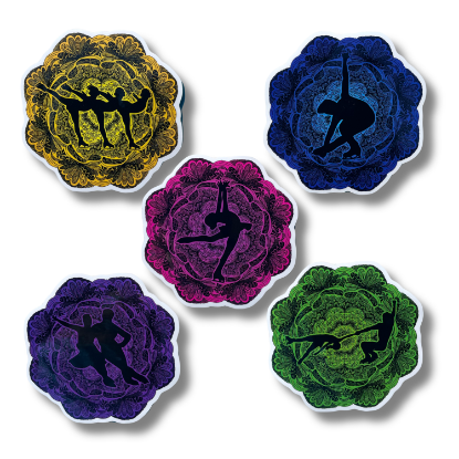 Picture of Figure Skating Mandalas - Sticker Pack