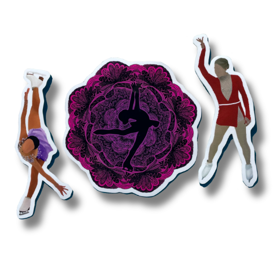 Picture of Ladies Figure Skating - Sticker Pack