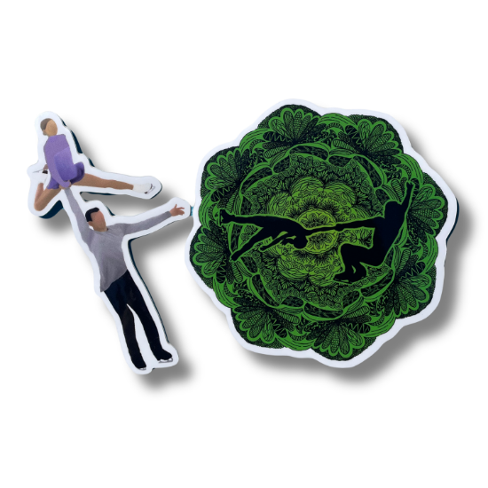 Picture of Pairs Figure Skating - Sticker Pack 