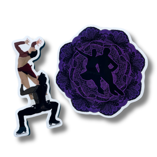 Picture of Ice Dance Figure Skating - Sticker Pack  