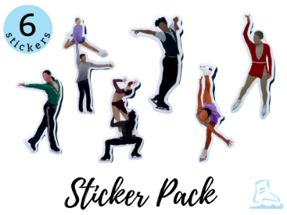 Picture of Figure Skaters - Sticker Pack 